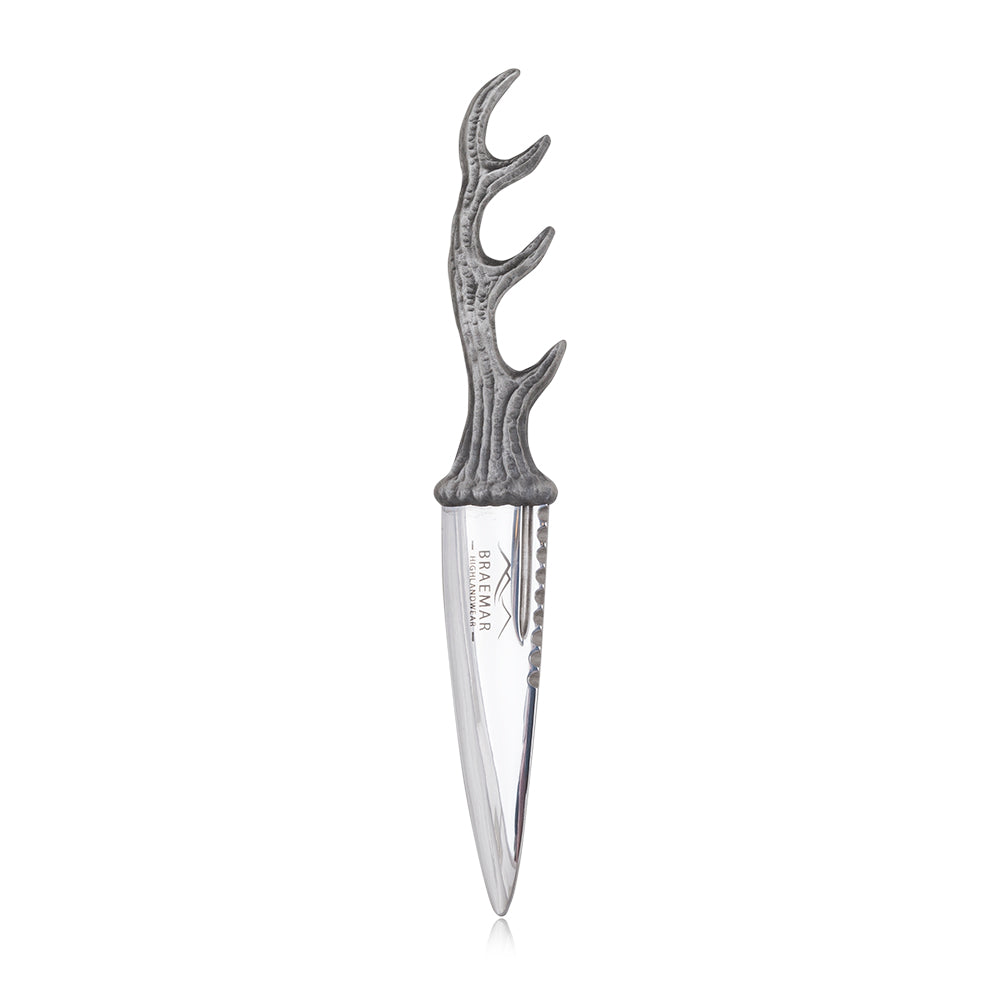 Antler Handle Sgian Dubh - Designed in Scotland - Braemar Highlandwear Matte